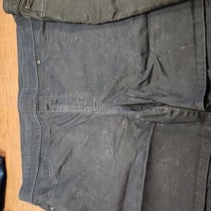 2 pair of black shorts sz.16R new direction pull on and 1 pair SO sz.17 juniors